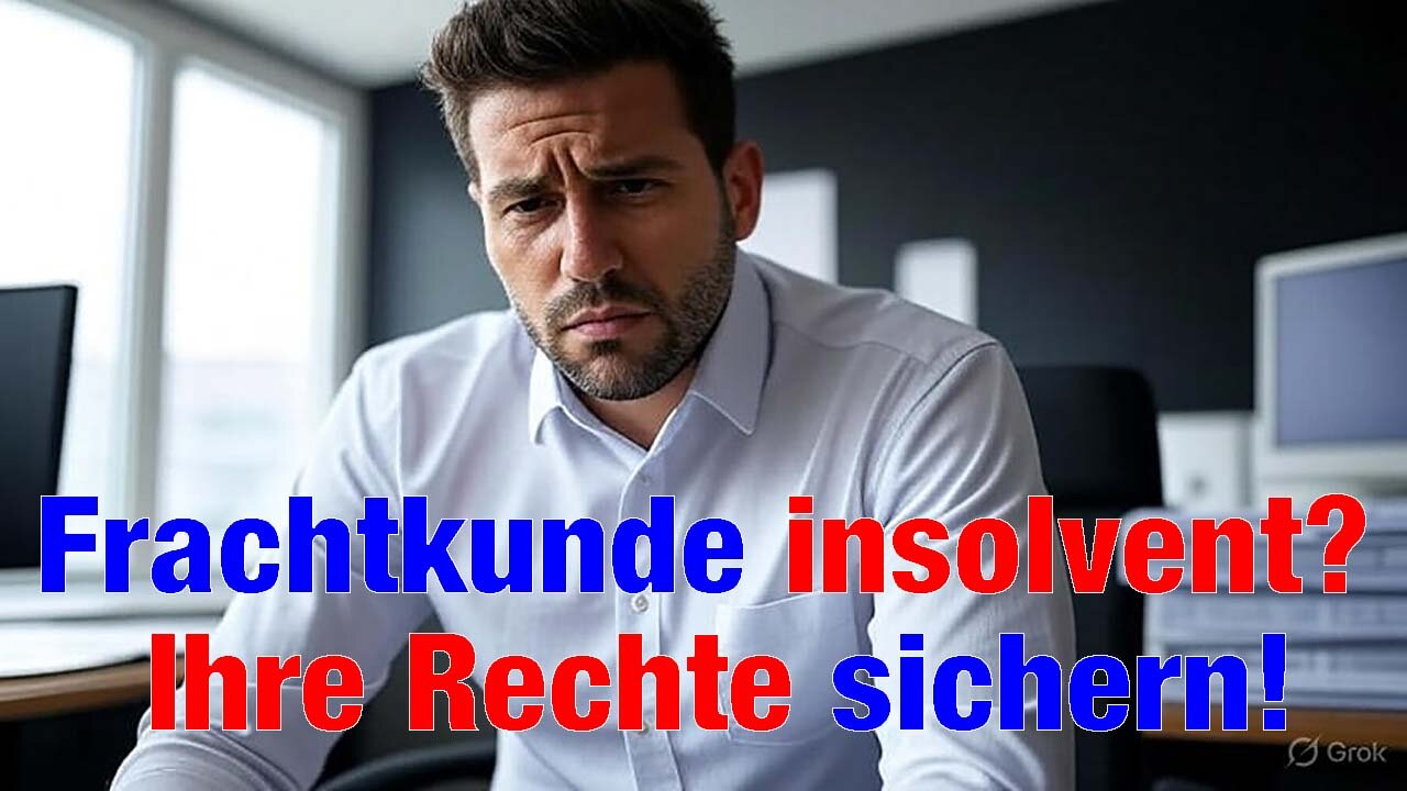 Frachtkunde insolvent - was tun? Ihre Rechte als Logistiker