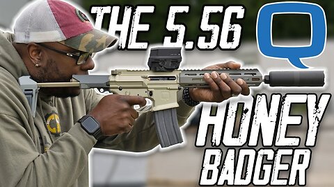 Win The Q 5.56 Honey Badger & New SouthPaw Suppressor