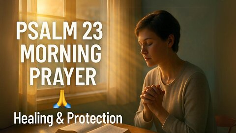 Morning Prayer for Peace and Protection | Psalm 23 & 91