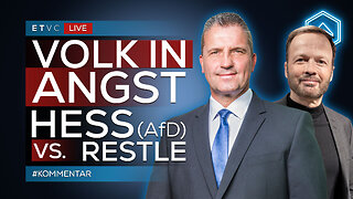 🟥 Martin HESS (AfD) vs. Georg RESTLE (WDR) - Alles nur Einbildung? | #KOMMENTAR