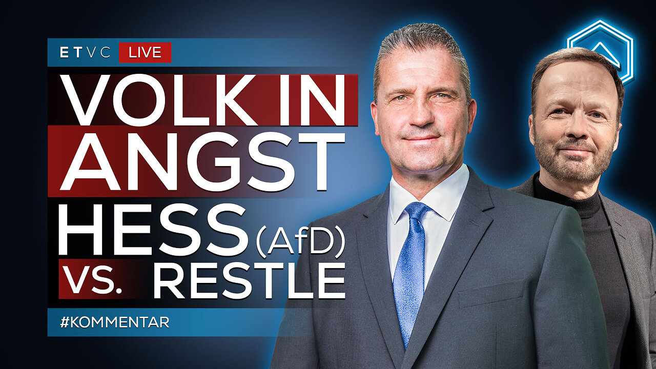 🟥 Martin HESS (AfD) vs. Georg RESTLE (WDR) - Alles nur Einbildung? | #KOMMENTAR
