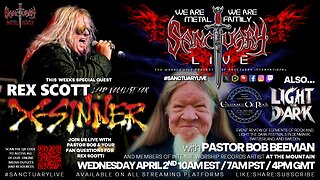 X-SINNER frontman REX SCOTT on !SANCTUARYLIVE!