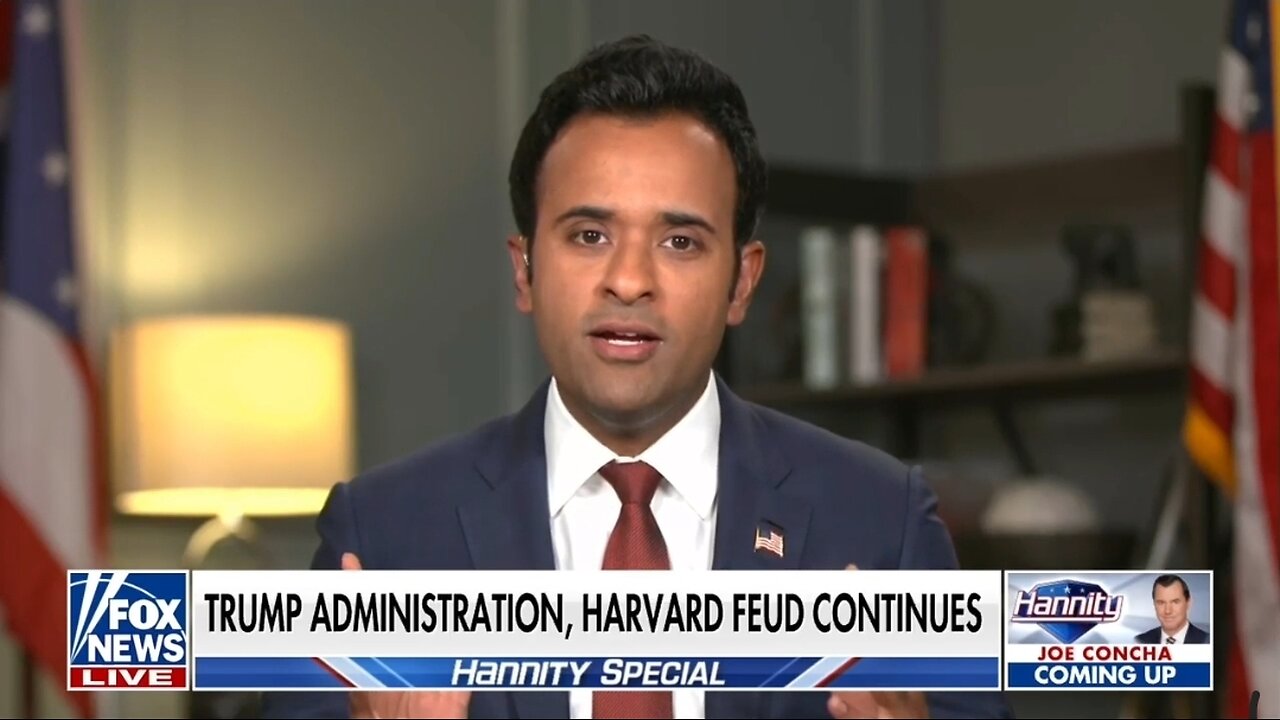 Vivek Ramaswamy Rips Harvard's Selective Free Speech
