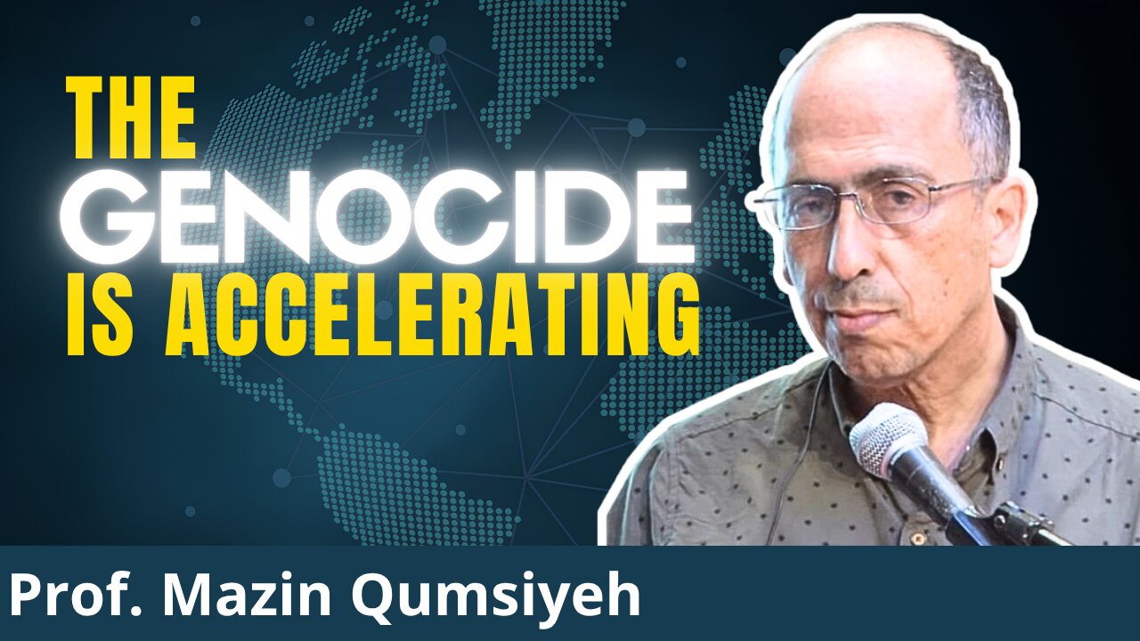 Israel Killing EVEN MORE Palestinians During War With Iran | Bethlehem U Prof. Mazin Qumsiyeh