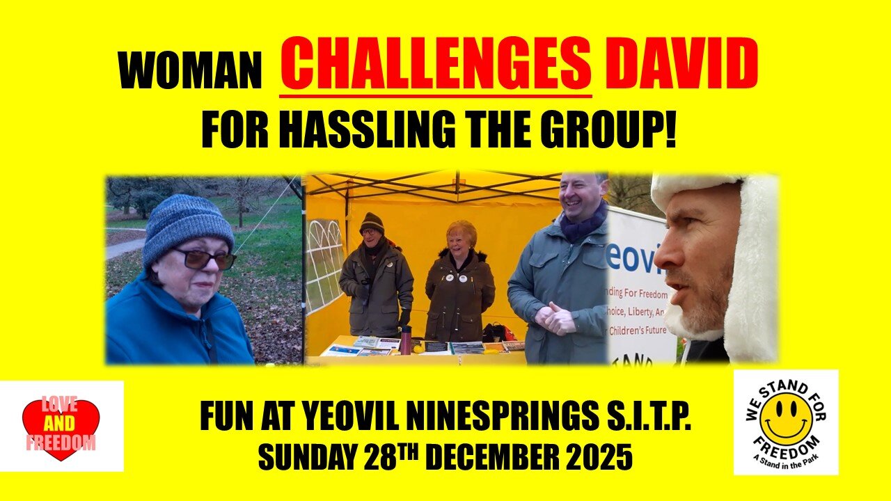 Woman CHALLENGES David for HASSLING the Group!