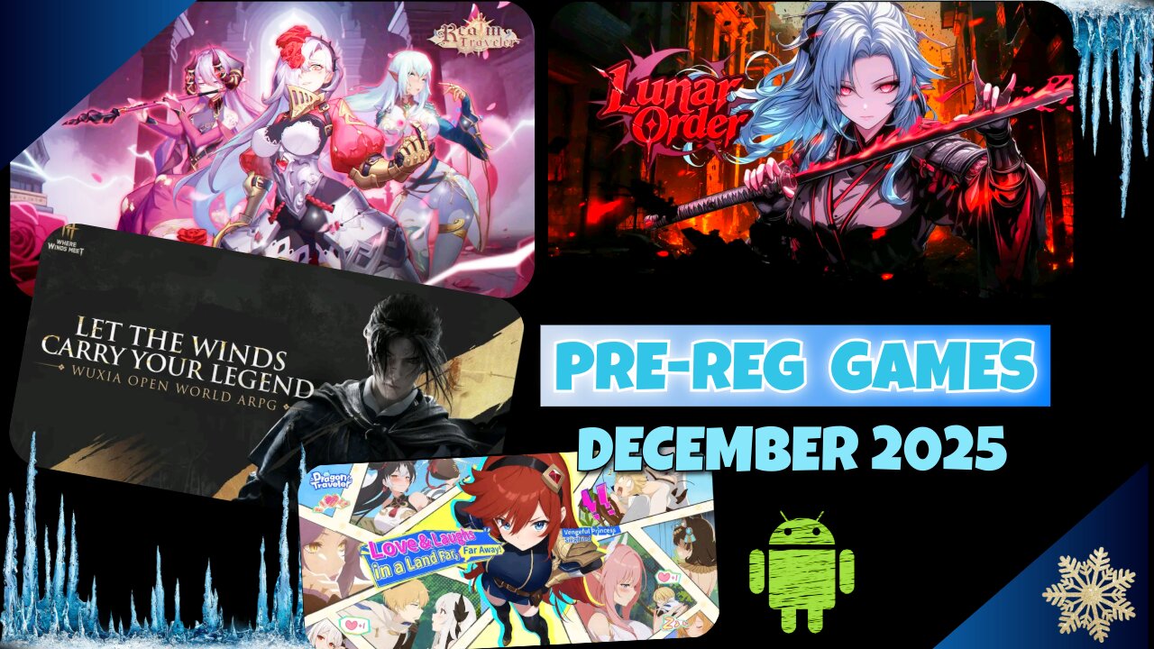 Upcoming Google Play Mobile Games DECEMBER 2025!