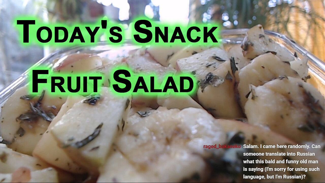 Today's Snack: Fruit Salad
