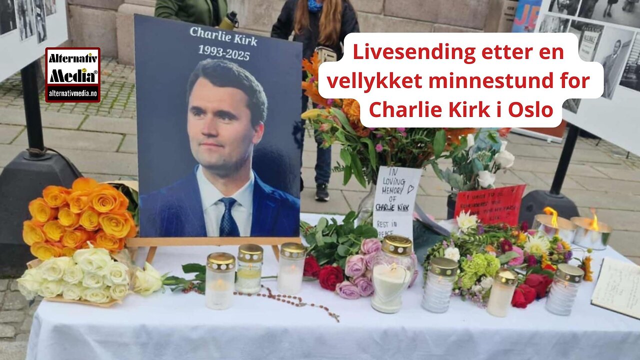 Etter en verdig og vellykket minnestund for Charlie Kirk