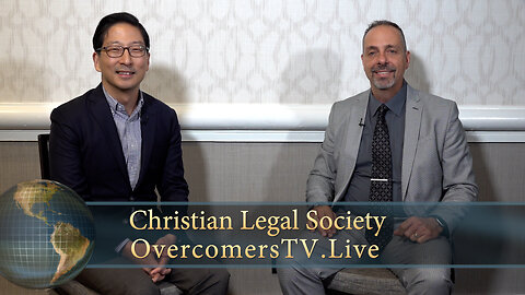 Christian Legal Society - Pastor Chuck Reich with Hee Eun Lee - Handong International Law School