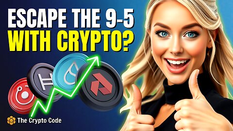 Forget the 9-5: These 4 Cryptos Could Build Real Wealth