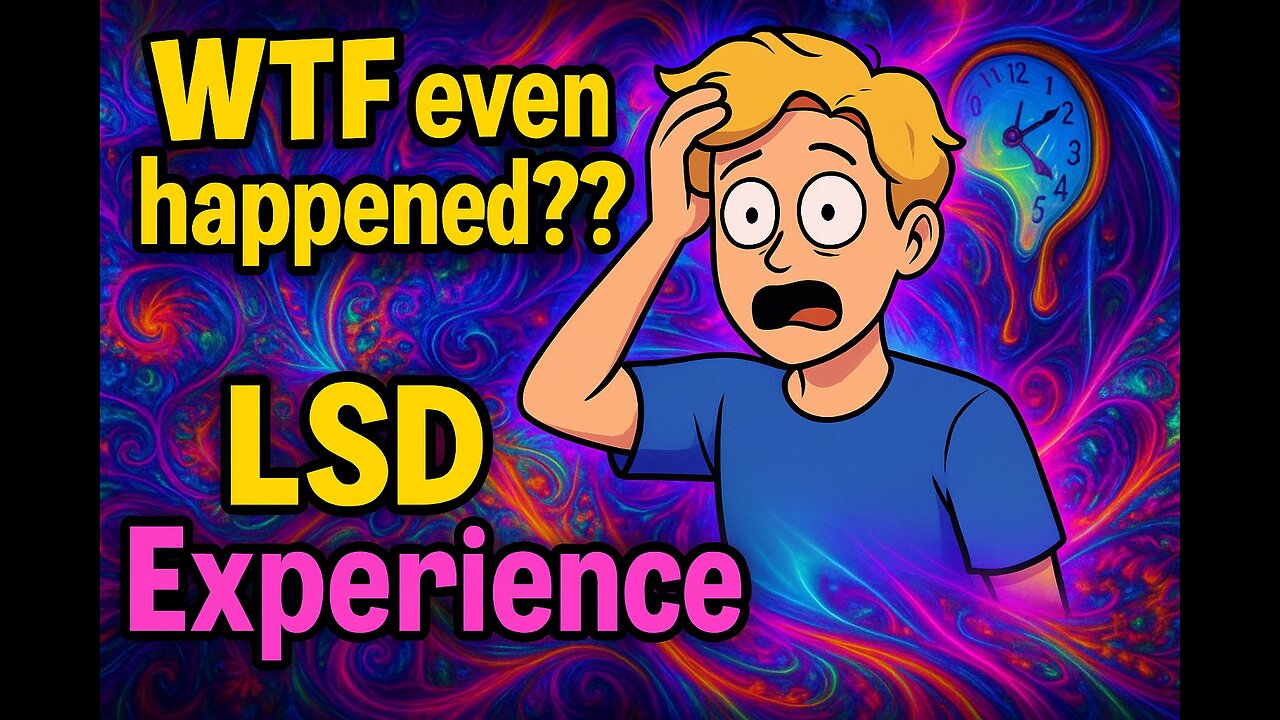 WTF even happened??? LSD experience. Animated story