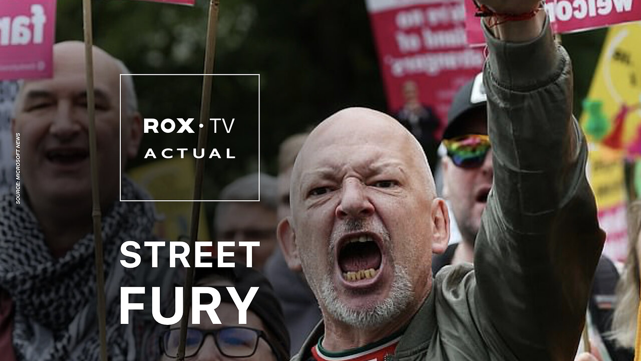 ROX• TV | Anti-Migrant protests erupt in Liverpool and Horley