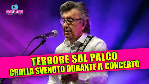 Terrore Sul Palco: Bobby Solo Sviene Durante Il Concerto!