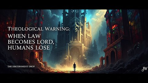 Theological Warning: When Law Becomes Lord, Humans Lose