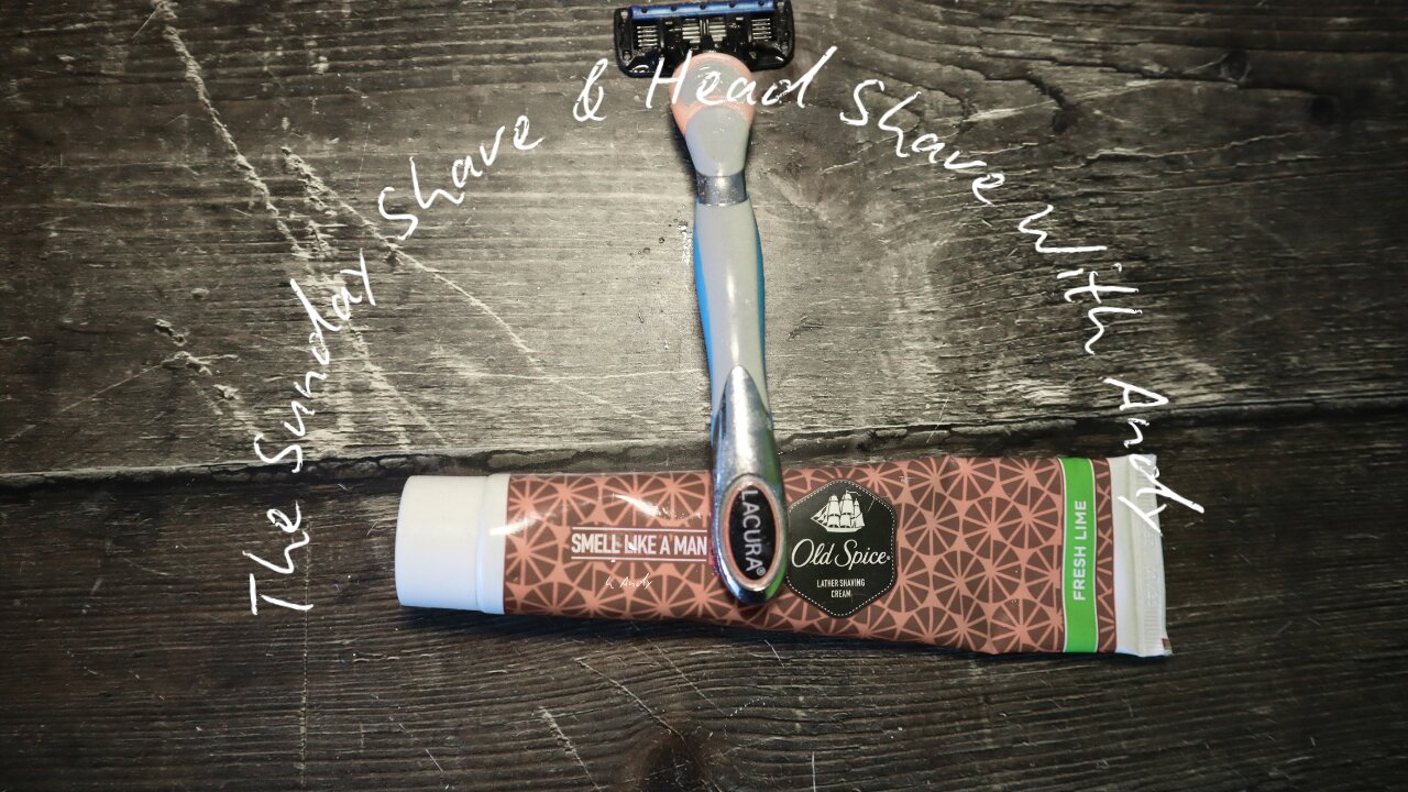 Andy's Sunday Shave with Old Spice (Smell like a Man)