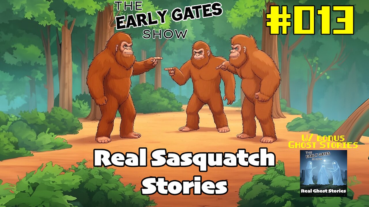 The Invisible 500lb Beast - Real Sasquatch Stories | The Early Gates Show #013
