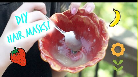 DIY Summer Hair Masks! ☀️