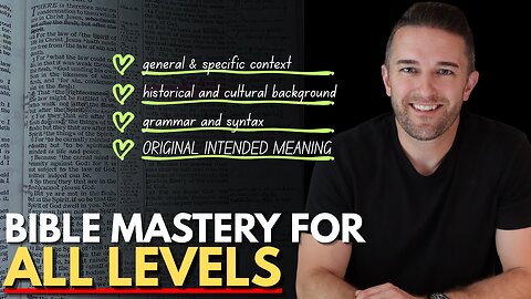 Bible Professor: How To Maximize Every Minute You Spend in the Bible