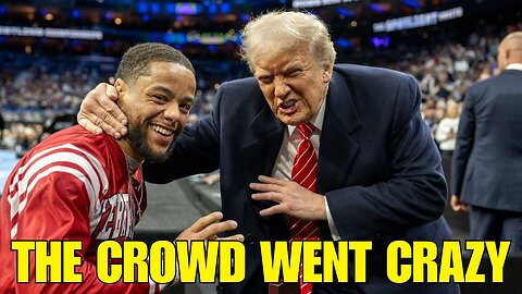 Out Of Nowhere: Trump Shows Up - And Crowd Goes Wild