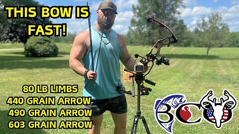 Want INSANE Arrow Speed? APA Black Mamba Pro with 80 lb Limbs TESTED!