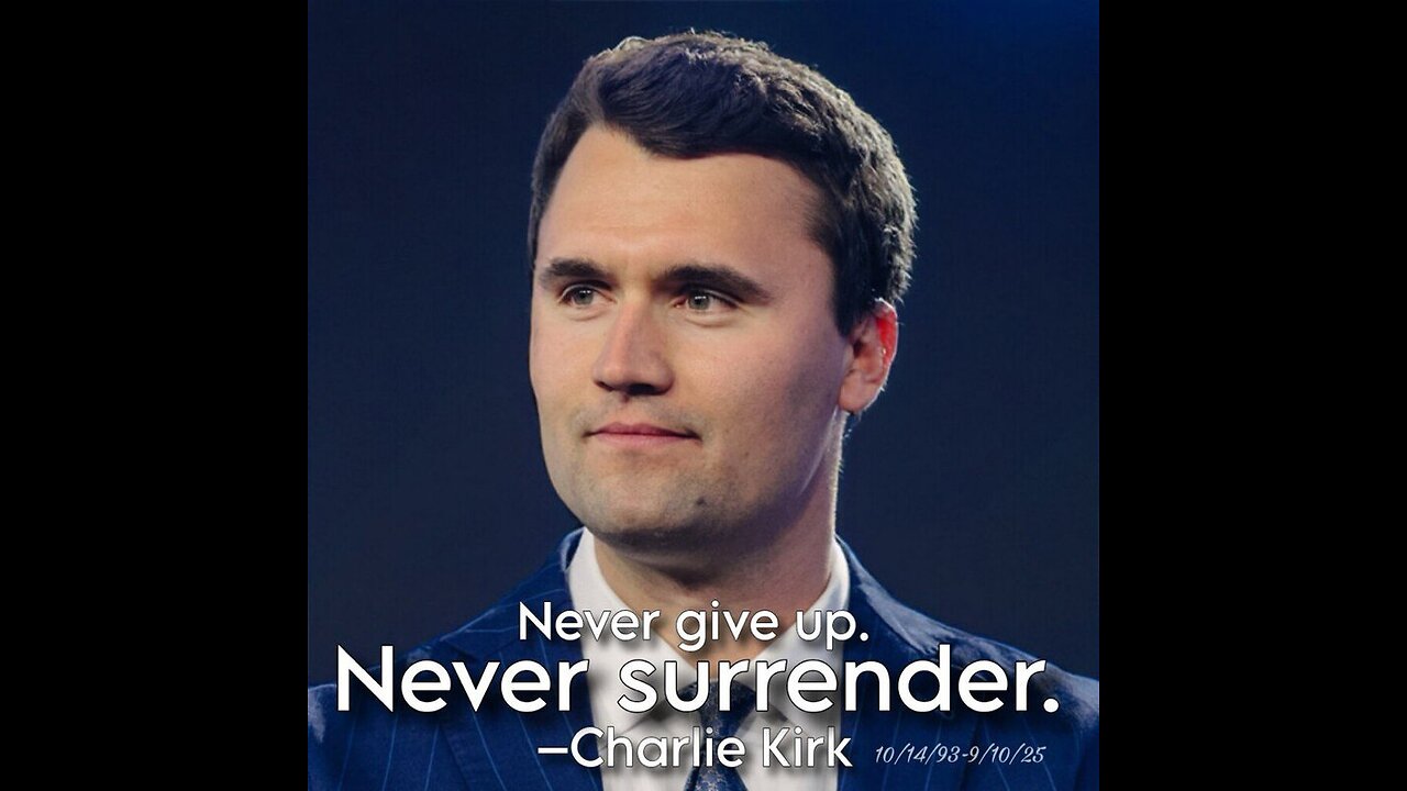 GM Frens & Patriots | A Tribute To Charlie Kirk