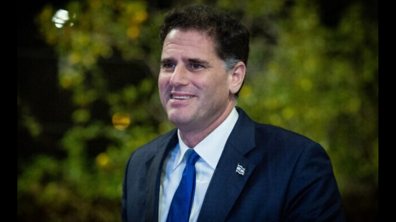 minister for Strategic Affairs - Ron Dermer. Handles a British reporter.