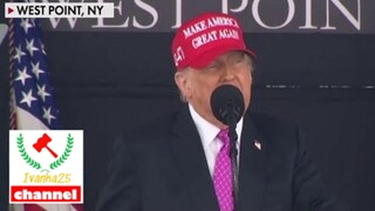 🚨 'WHAT A MESSAGE': Trump praised for West Point speech || @Ivanka25