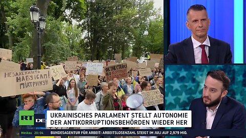 Selenskij gibt nach: "Unabhängigkeit" der Antikorruptionsbehörden wiederhergestellt