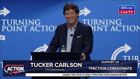 Tucker had a big ole speech comin' at Israel and stuff. Thought it was pretty good ngl