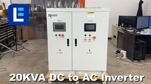 20KVA DC to AC Inverter - 125V DC to 120V AC - 0.8 Power Factor - IP20