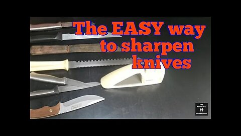 Easy Way to Sharpen Knives