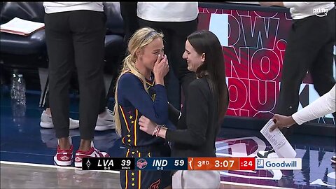 😂 Caitlin Clark active on bench in win | Indiana Fever vs Las Vegas Aces, WNBA women's basketball