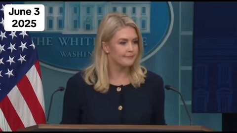Karoline Leavitt holds White House press briefing June 3, 2025 #japdmedia #WhiteHouse #ICE #news
