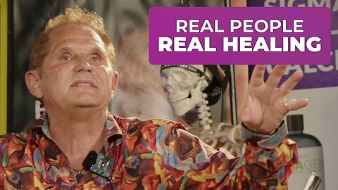 REAL PEOPLE REAL HEALING FOUR INCHES OF CONSCIOUSNESS = 30 FEET OF HELL