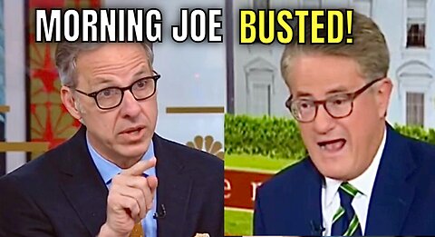 MSNBC's Joe Scarborough CONFRONTED on viral 'best Biden ever' clip today!😂