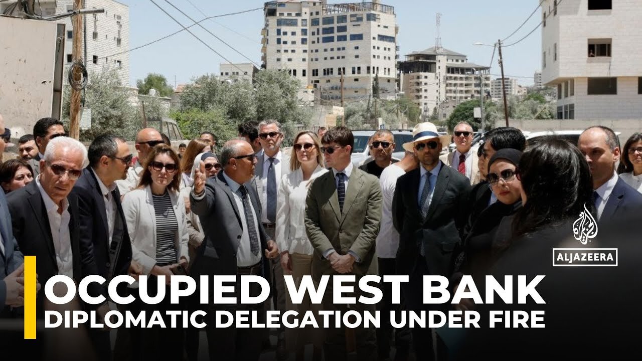 Israeli army fires near diplomatic delegation in Jenin_ citing route breach_ no injuries reported