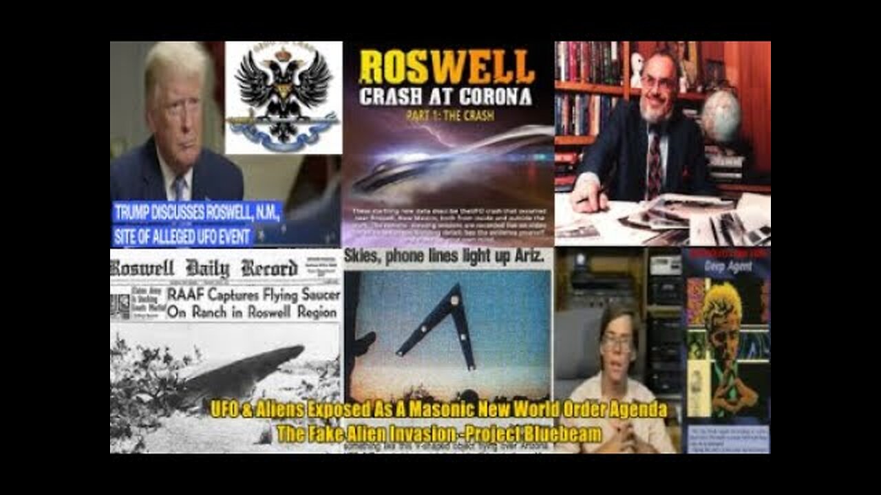 UFO & Aliens Exposed - The Masonic New World Order Agenda