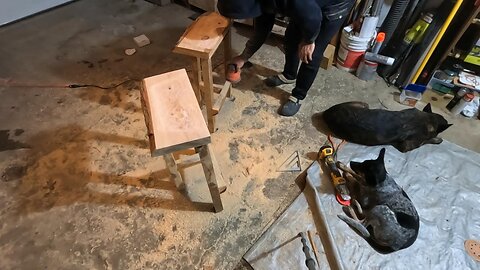 Creating SADDLE STOOLS That NEVER WOBBLE! _ DiY Wood Project // Whitt Acres