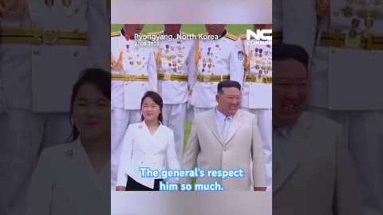 kim visit his General military