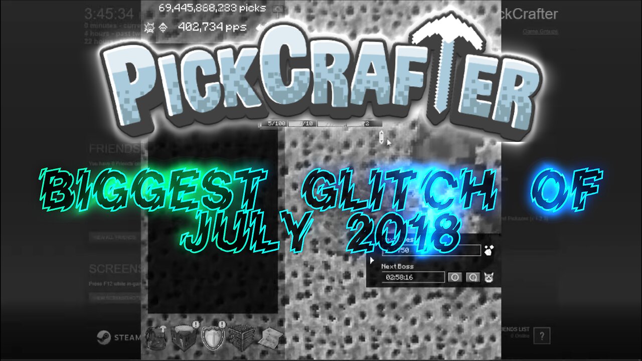 PickCrafter - THE BIGGEST GLITCH OF JULY 2018