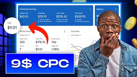 Make $1000/Month - Fastest Way To Get Up To 9$ CPC 🚀🚀🚀