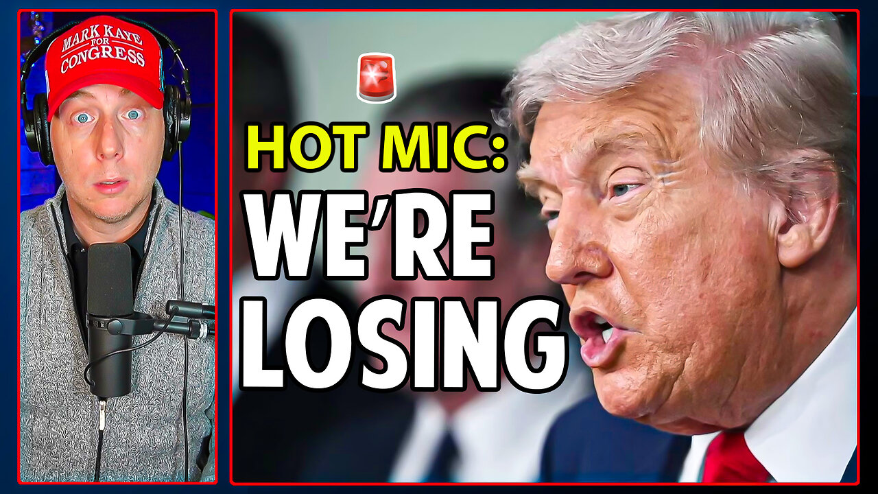 TRUMP Slams Republicans On HOT MIC For Lack of Action