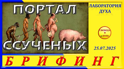 БРИФИНГ- ПОРТАЛ ССУЧЕНЫХ