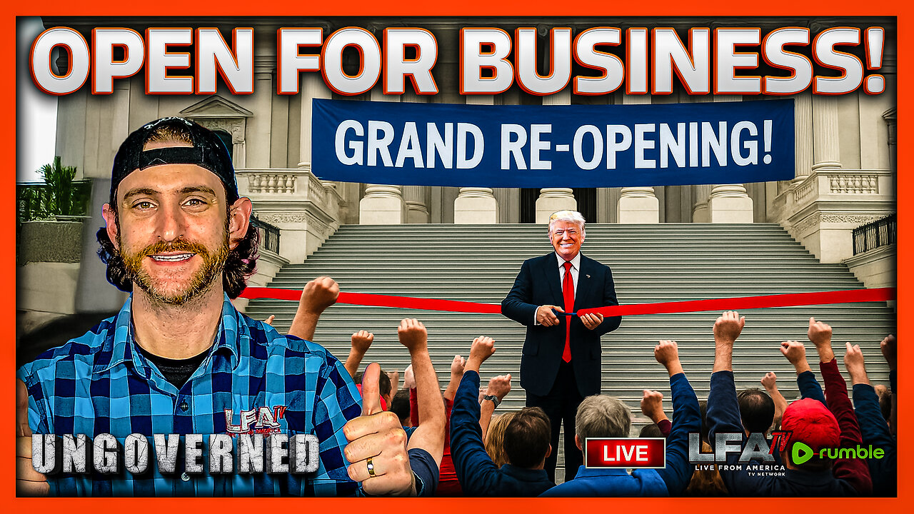 THE SHUTDOWN IS OFFICIALLY OVER | UNGOVERNED 11.13.25 10AM