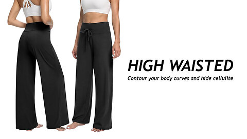 Soft Wide Leg Comfy Lounge Pants for Women.