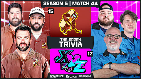 Gen XYZ vs. Ice Dogs | Match 44, Season 5 - The Dozen Trivia League