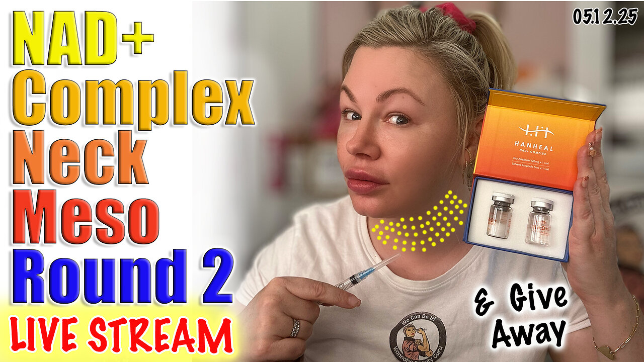 Live Hanheal NAD+ Complex Neck Meso: Round 2 and give away, AceCosm.com and code Jessica10 Saves you money
