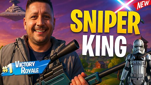 Sniper Mastery in Fortnite x Star Wars – Epic Victory!