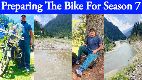 Preparing The Bike For Season 7 Part 1( Lahore To Kashmir Valley ) Watch In HD 4K Urdu/Hindi