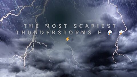 ⚡ Epic Thunderstorm Caught on Camera | Nature’s Power Unleashed